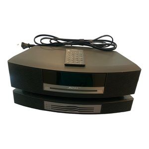 BOSE Wave Music System Model AWRCC1 AM/FM Clock Radio Multi CD Changer & Remote